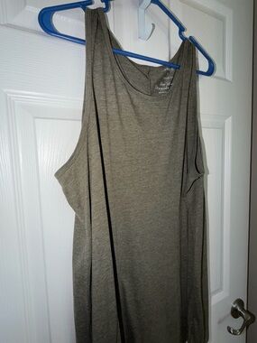 Torrid Casual Sleeveless Tank Top - Olive Green size :3